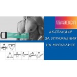Ластици за упражнения на мускулите - Експандер