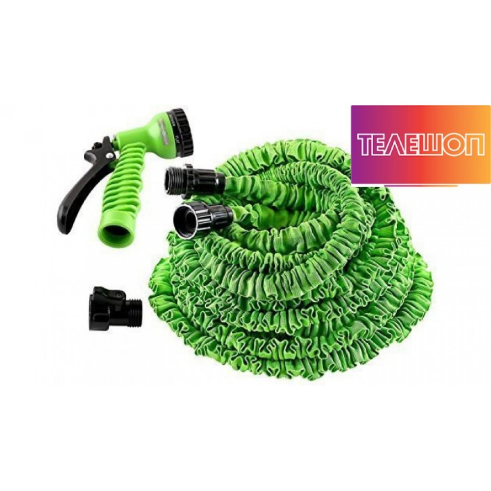 Градински разтегателен маркуч, който не се оплита и усуква Magic hose