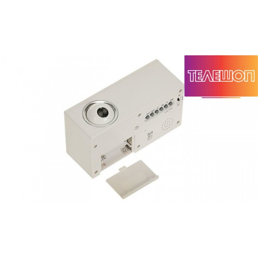 Дигитален прожекционен часовник с термометър DS-3605
