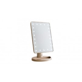 Оригинално огледало с LED осветление за грим