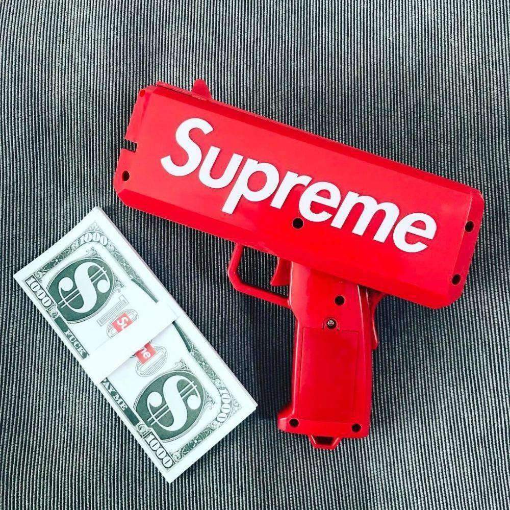 Пистолет изтрелващ пари Supreme Money Gun